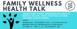 Family Wellness Health Talk